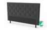 Feel - Sänggavel, B 160-210 cm - Grå