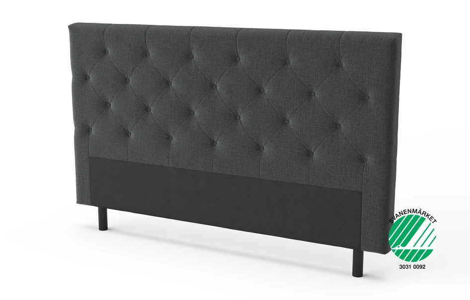 Feel - Sänggavel, B 160-210 cm - Grå