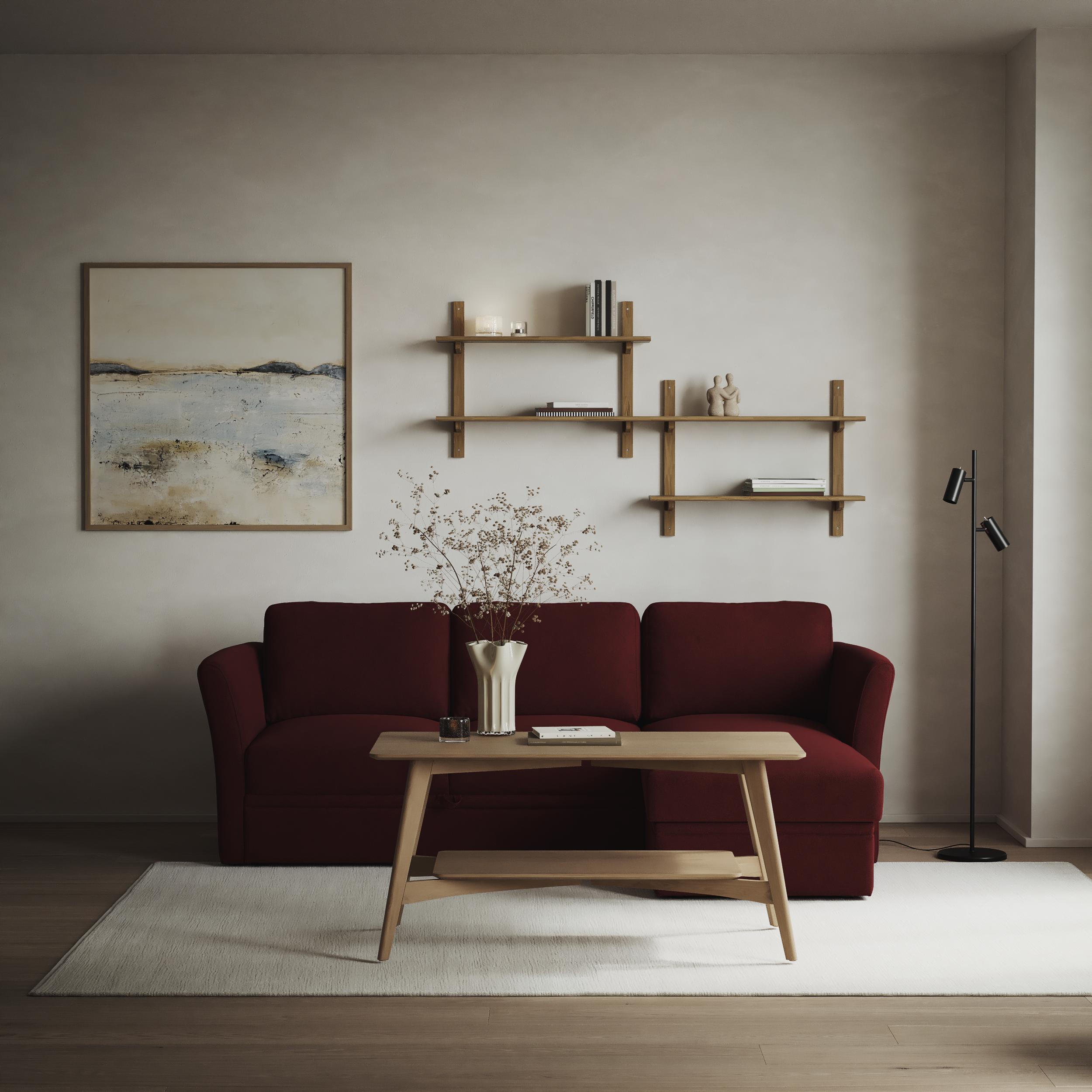 Öland - Bäddsoffa med schäslong höger - inspiration