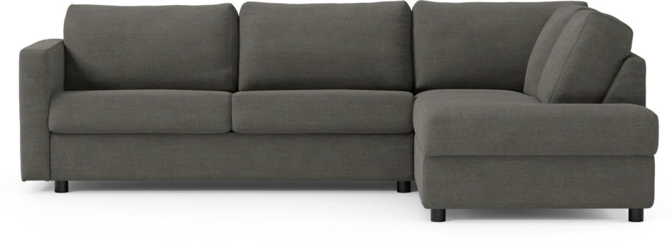 Lindö - Bäddsoffa 2,5-sits med divan - Grå