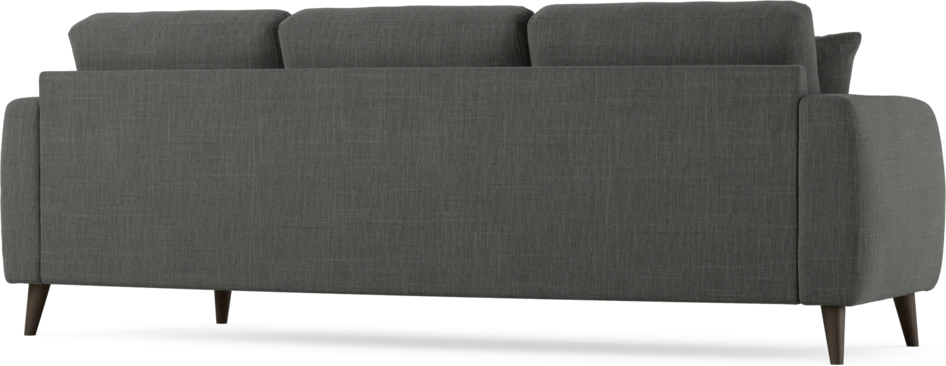 Eden - 3-sits soffa svängd - Grå