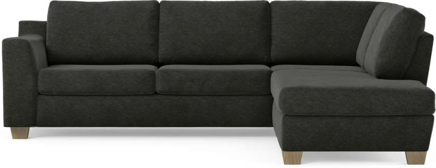 Friday - 2,5-sits soffa med divan höger - Grå