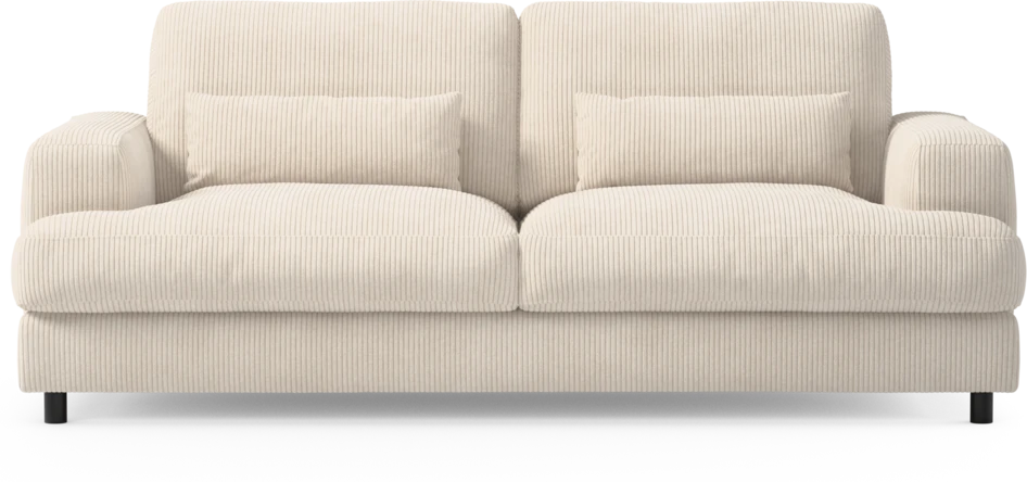 Noma - 3-sits soffa - Vit