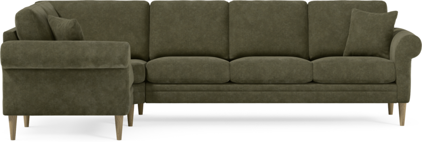 Eden - Hörnsoffa, 1+3-sits - Grön