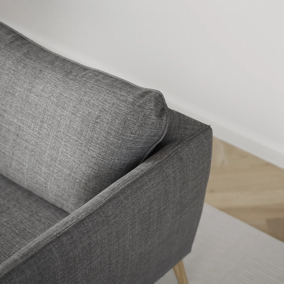 County - 2,5-sits soffa - Grå