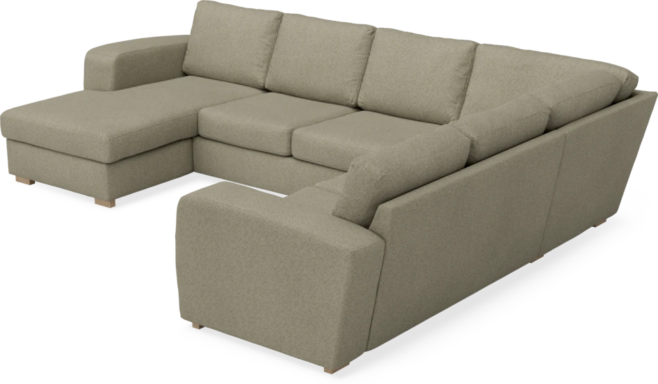 Friday - Hörnsoffa, 3+2-sits med schäslong vänster - Beige