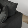 Rossi - 3-sits soffa med schäslong höger - Grå