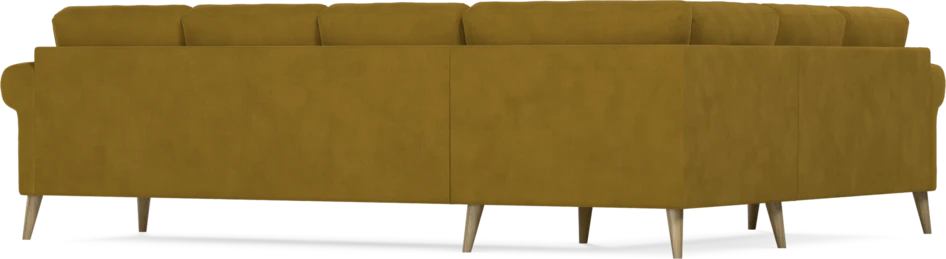 Eden - Hörnsoffa, 2+3-sits - Gul