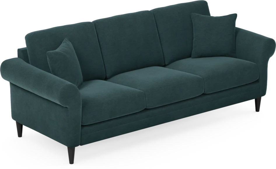 Eden - 3-sits soffa - Blå