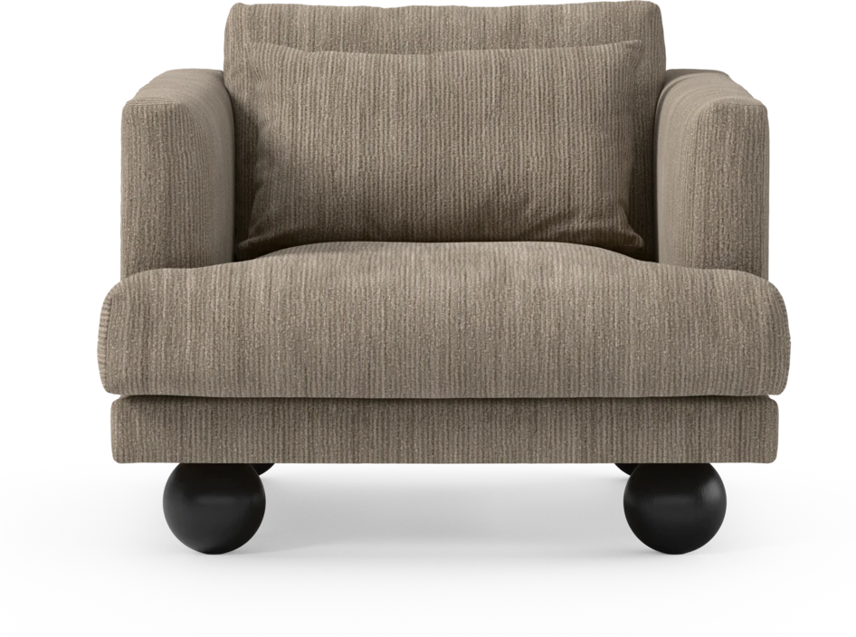 Harper - Fåtölj, 75 cm - Beige