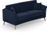 Eden - 2,5-sits soffa svängd - Blå