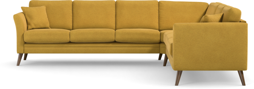 Eden - Hörnsoffa 3+3 - Gul