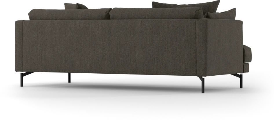 Harper - 3-sits soffa - Brun