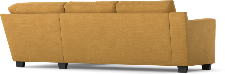 Friday - 2,5-sits soffa med divan höger - Gul