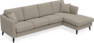 Eden - 3-sits soffa med schäslong - Beige