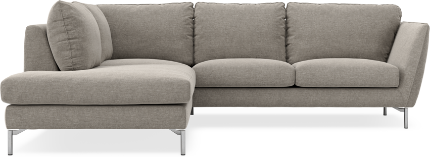 Madison - 2-sits soffa med divan vänster - Grön