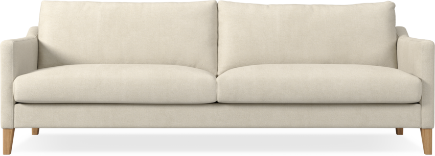 Winston - 4-sits soffa - Vit