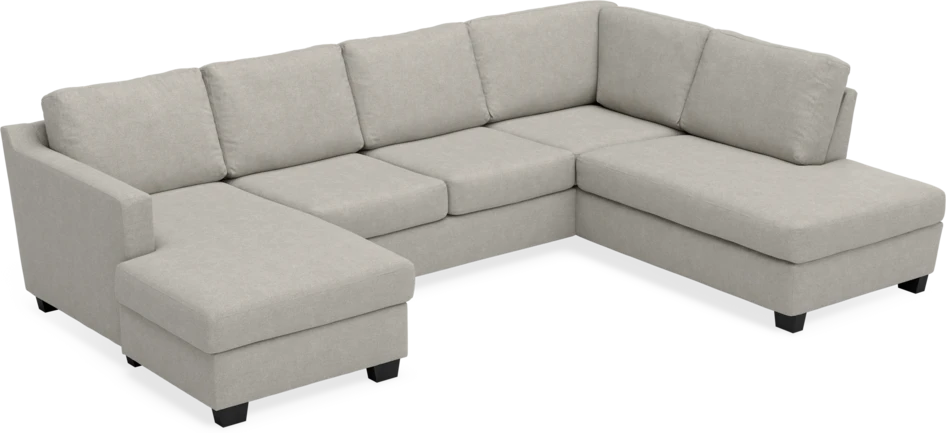 Friday - 3-sits soffa med schäslong vänster och divan höger - Beige