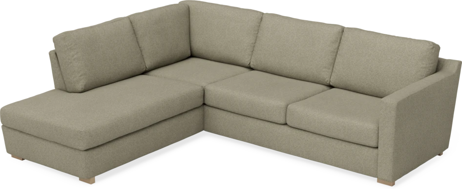 Friday - 2,5-sits soffa med divan vänster - Beige
