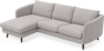 Madison Lux - 2-sits soffa med schäslong vänster - Beige