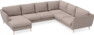 Madison - Hörnsoffa med schäslong vänster - Beige
