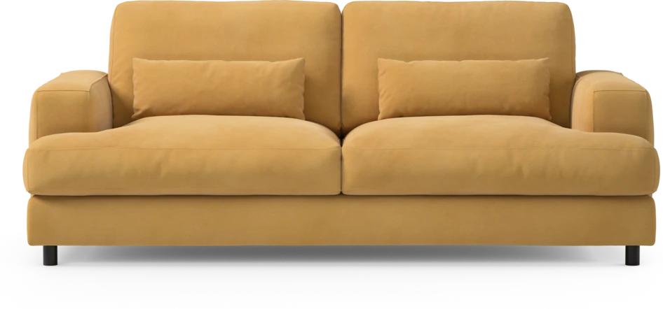 Noma - 3-sits soffa - Gul