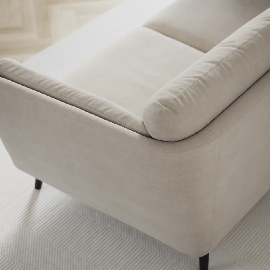 Madison - 2-sits soffa med divan vänster och schäslong höger - Beige