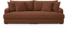 Rossi - 3-sits soffa, hel dyna - Orange