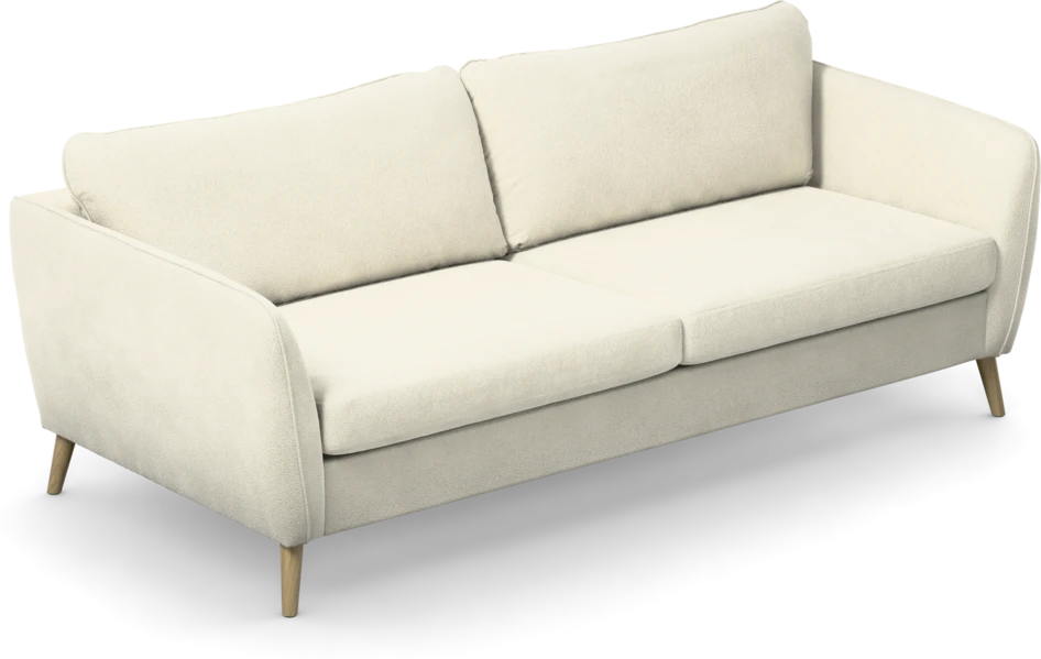 County - 2,5-sits soffa - Vit