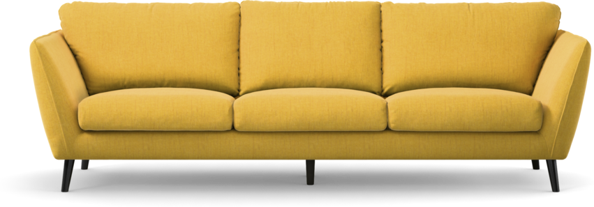 Madison Lux - 4-sits soffa - Gul