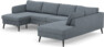 County - 3-sits soffa med schäslong vänster och divan höger - Blå