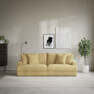 Mila - 4-sits soffa - Gul