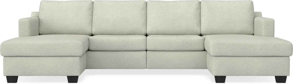 Friday - 2-sits soffa med två schäslonger - Beige
