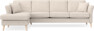 Eden - 3-sits soffa med schäslong - Beige