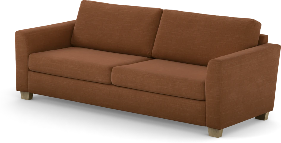 Friday - 3-sits soffa - Orange