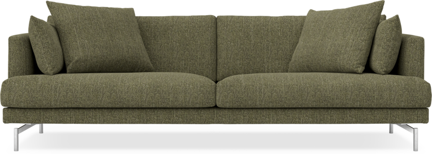Harper - 4-sits soffa - Grön