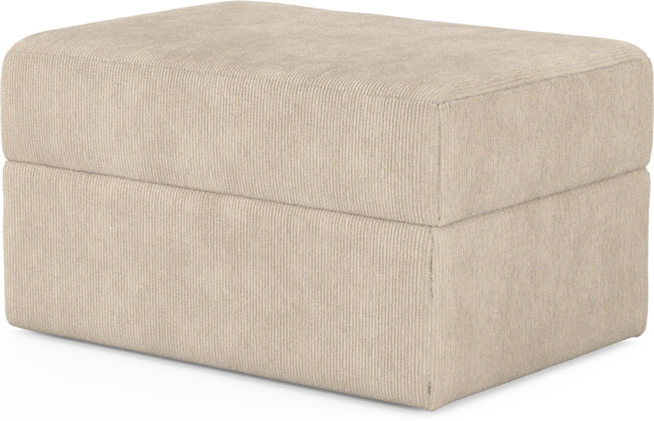Lindö - Fotpall - Beige
