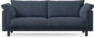 Cherrie - 3-sits soffa, fast klädsel - Blå