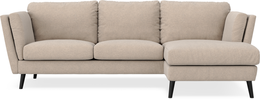 Madison - 2-sits soffa med schäslong höger - Beige