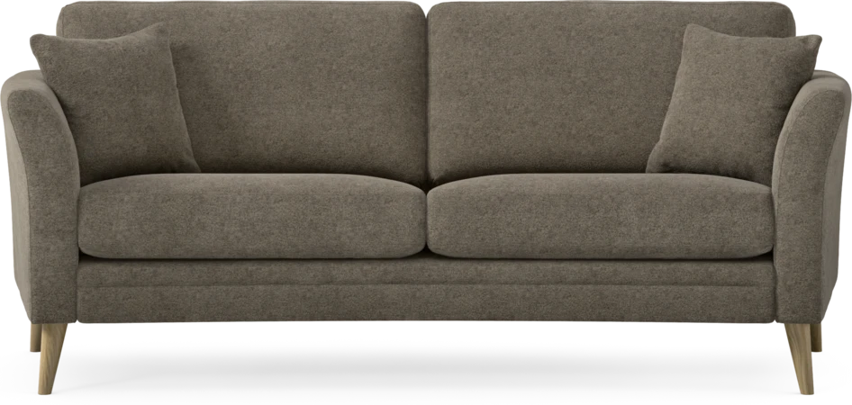 Eden - 2,5-sits soffa svängd - Brun