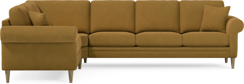 Eden - Hörnsoffa, 2+3-sits - Gul