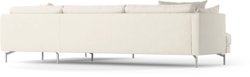 Harper - 3-sits soffa med divan höger - Vit