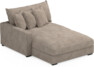 Rossi - Schäslong XL vänster - Beige