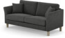 Eden - 2,5-sits soffa - Svart