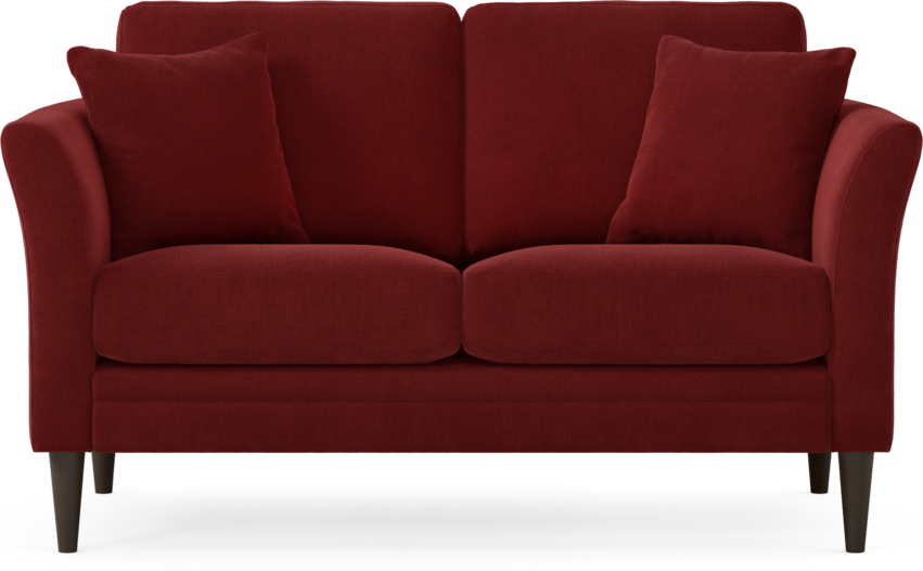 Eden - 2-sits soffa - Röd