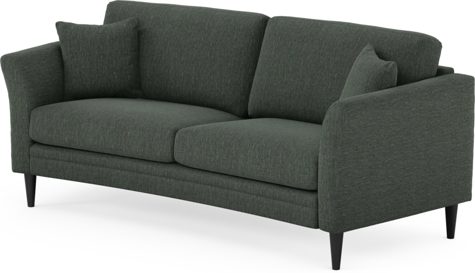 Eden - 2,5-sits soffa svängd - Grön