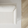 County - 3-sits soffa - Vit
