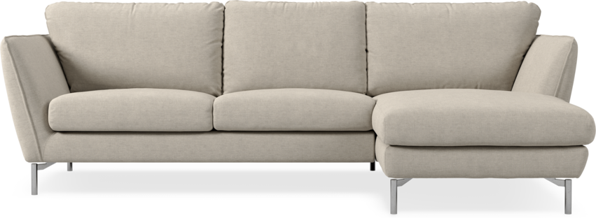 Madison - 2-sits soffa med schäslong höger - Beige