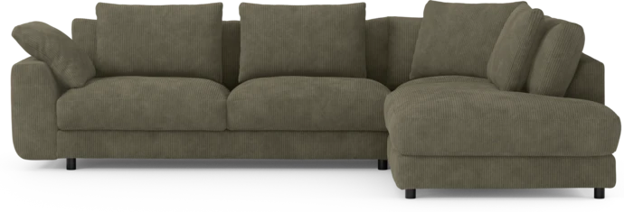 Amie, 3-sits soffa med divan höger