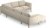 Bridge - Hörnsoffa, 3+2-sits med schäslong vänster - Beige